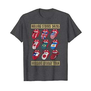 Rolling Stones Voodoo Lounge Charcoal T-Shirt