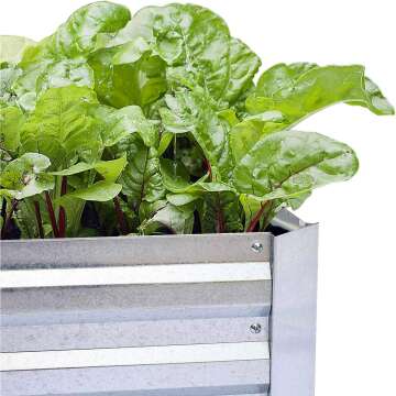 Large Metal Raised Garden Beds