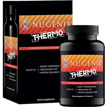 Nugenix Thermo - Thermogenic Fat Burner Supplement Pills for Men, Extreme Metabolic Accelerator, 60 Count