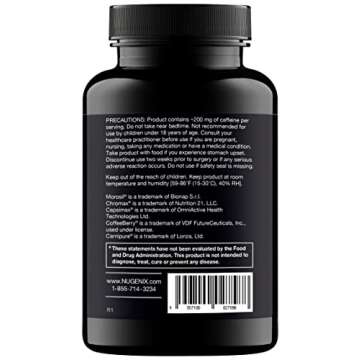 Nugenix Thermo - Thermogenic Fat Burner Supplement Pills for Men, Extreme Metabolic Accelerator, 60 Count