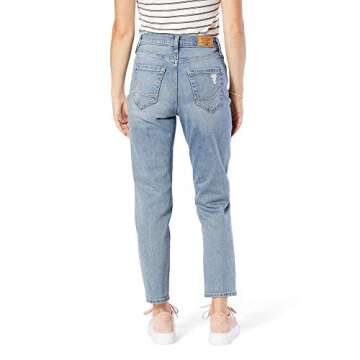 Levi Strauss Signature Gold Women's Juniors Mom Jeans, Fun House, 7