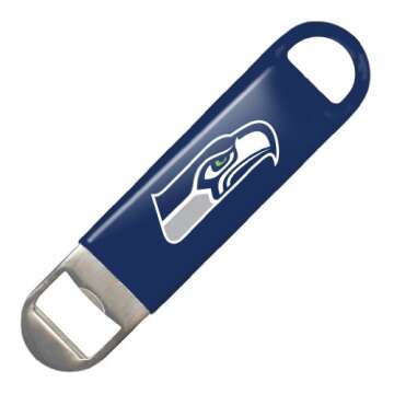 NFL Seattle Seahawks Vinyl Covered Long Neck Bottle Opener