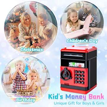 Fun Piggy Bank Gifts for Girls & Boys Ages 5-16