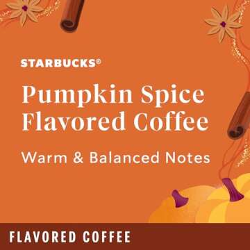 Starbucks Pumpkin Spice K-Cup Pods, 32 Pack