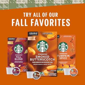 Starbucks Pumpkin Spice K-Cup Pods, 32 Pack