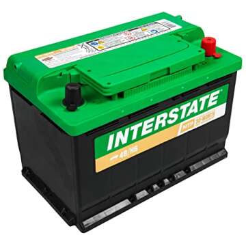 Interstate Batteries Group H6 Car Battery Replacement (MTP-48/H6) 12V, 760 CCA, 30 Month Warranty, Replacement Automotive Battery for Cars, Trucks, SUVs, Minivans