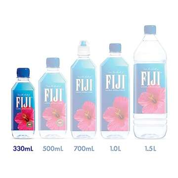 FIJI Bottled Water 330mL Pack of 24 with Electrolytes