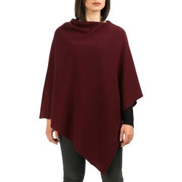 Luxurious Cashmere Poncho