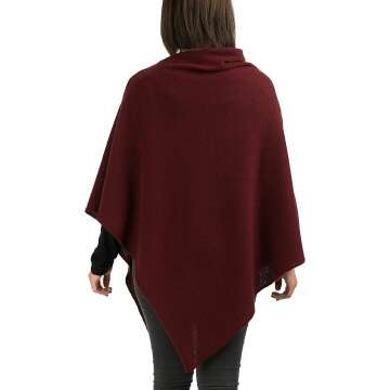 Luxurious Cashmere Poncho