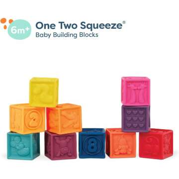 Baby Blocks for Learning: Soft & Educational Stacking Toys 🎀