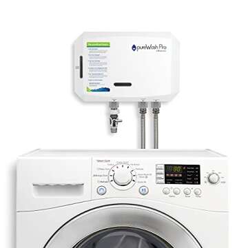 Greentech Environmental pureWash Pro X2 Detergent-Less Laundry System - Ozone Generator for Washing Machines