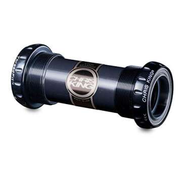 Chris King ThreadFit 24mm Bottom Bracket Black, Steel