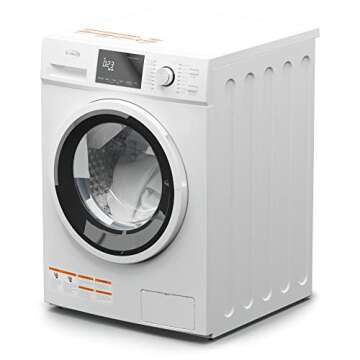 KoolMore 2-in-1 Front Load Washer and Dryer Combo for Apartment, Dorm, RV, and Small Home Laundry Washing and Drying, 16 Wash and 4 Dry Cycles, Compact Space Saver (White) [FLC-3CWH]