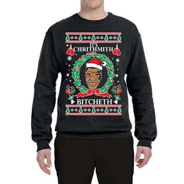 Funny Chrithmith Ugly Sweater for Small Size