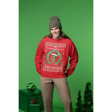 Funny Chrithmith Ugly Sweater for Small Size