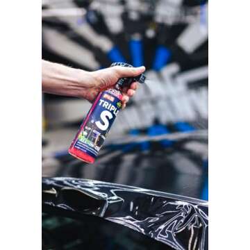 P & S PROFESSIONAL DETAIL PRODUCTS - Triple S - Wrap & PPF Installation Solution - Easily Prepare Vehicle Surfaces; Helps Films Slide Easily Across The Surface; Enhances The Finished Look (1 Pint)