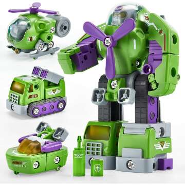 3-in-1 Robot Construction Toy