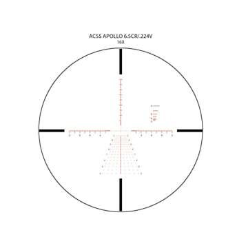 Primary Arms SLX 4-16X44mm FFP Rifle Scope - Illuminated ACSS-Apollo-6.5CR/.224V Reticle