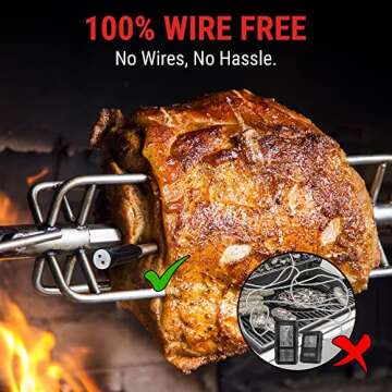 Wireless Meat Thermometer for Cooking Enthusiasts