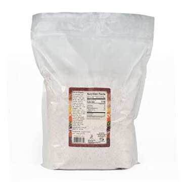 Gold Mine Blue Corn Masa Harina, Macrobiotic, Vegan, Kosher and Gluten-Free Flour for Healthy Mexican Dishes - 5 LBS, 80 oz