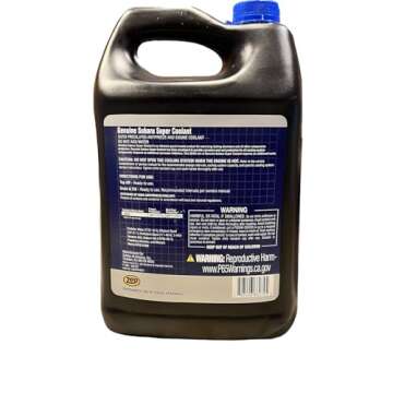 Subaru Genuine Super Coolant Blue Prediluted SOA868V9272 1 Gallon Pre Mixed 50/50 2009 and Newer Ascent BRZ Crosstrek Forester Impreza Legacy Outback WRX