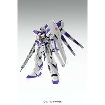 Bandai Hobby MG 1/100 RX-93-2 Hi-Nu Gundam Ver.Ka Char's Counterattack Model Kit, Model Number: BAN192078, Blue