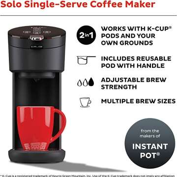 Solo Serve Coffee Maker