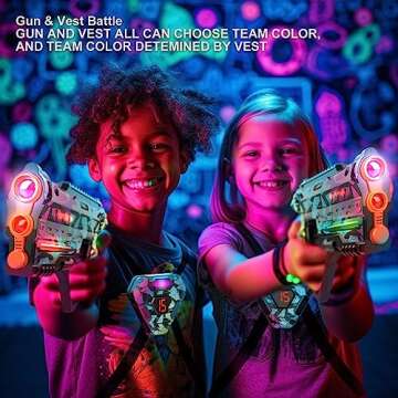 Lazer Tag Game for Kids - Fun Indoor & Outdoor Gift!