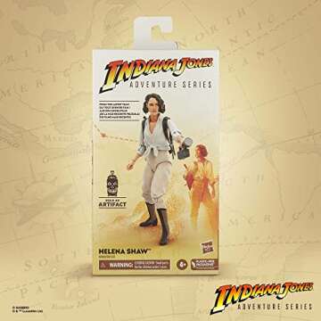 Indiana Jones and The Dial of Destiny Adventure Series Helena Shaw (Dial of Destiny) Action Figure, 6-inch, Toys for Kids Ages 4 and Up