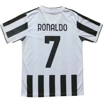 LeenBD Juventus #7 Kids Soccer Jersey & Shorts