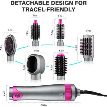 6-in-1 Hair Dryer Brush