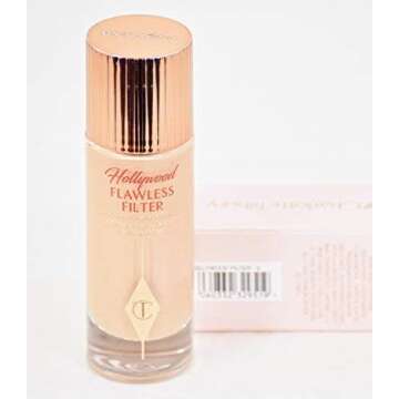 Charlotte Tilbury Hollywood Flawless Filter Face Foundation Primer & Highlight - 1 oz Full Size (Shade 3)