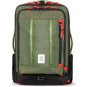 Topo Designs Global Travel Bag 30L - Olive/Olive for Adventurers