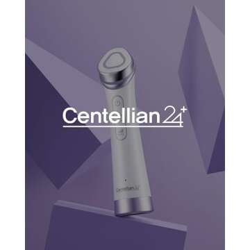 Centellian 24 Madeca Prime Facial Toning Device - 3-in-1, Glowing Glass Skin, Better Absorption, Ultra Light. Microcurrent, Premium Korean Skin Care.