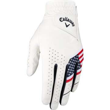 Callaway Golf Men's Weather Spann Premium Synthetic Golf Glove
