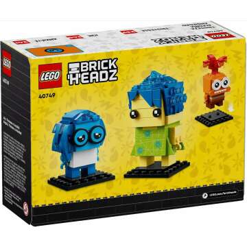 Joy, Sadness & Anxiety LEGO® BrickHeadz™ Set (40749)