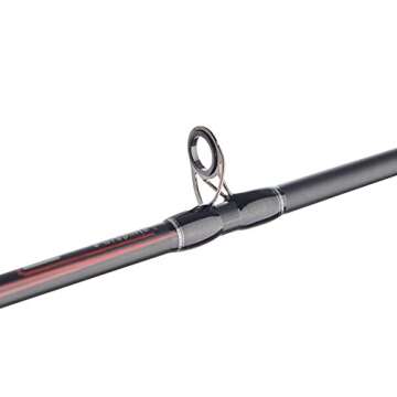 Abu Garcia 6'6" Max X Black Baitcast Combo Combo, 1 Fishing Rod, Right Reel Handle Position