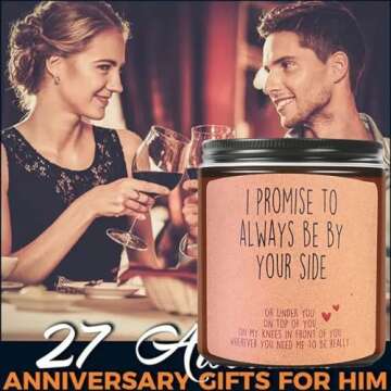 Unique Candles Birthday Gifts for Boyfriend - Naughty Couple Ideas