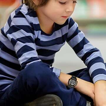 Waterproof Boys Watch Ages 3-15, Digital Sport Style