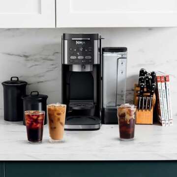 Ninja CFP105 Coffee Maker - Renewed Hot & Iced