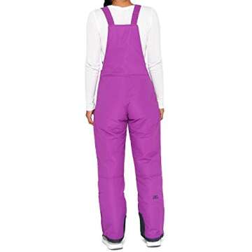 Arctix Kids Insulated Snow Bib Overalls, Amethyst, X-Small Husky