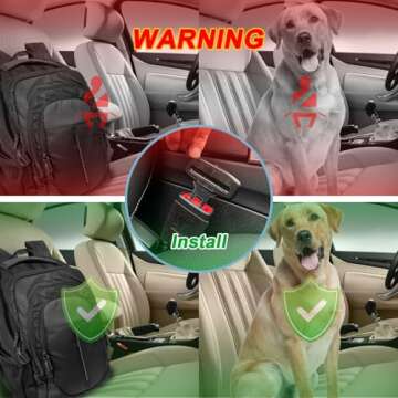 2Pack Car Seat Belt Cover Pads, Shoulder Seatbelt Pads Cover，Comfortable and Convenient fo You and Your Family