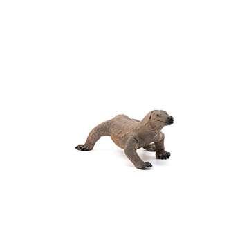 Schleich Wild Life Realistic Komodo Dragon Animal Figurine - Authentic Detailed Wild Komodo Dragon Toy for Boys and Girls Education Imagination and Play, Highly Durable Gift for Kids Ages 3+, Multicolor, 1.8 inch