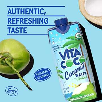 Vita Coco Coconut Water 16.9 Oz - 12 Pack