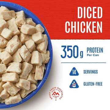 Diced Chicken - Freeze Dried Survival Food