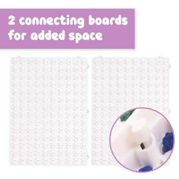 SPARK & WOW Calm Down Threading Boards - Set of 2 - Sensory Board for Calming Corner - Social Emotional Learning - Occupational Therapy Toys