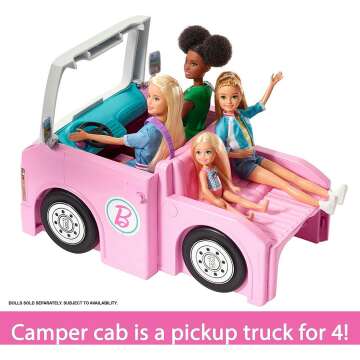 Barbie DreamCamper Toy Playset with Accessories