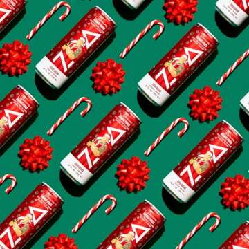 ZOA Zero Sugar Energy Drinks - Holiday Punch 12-Pack