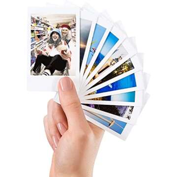 Fujifilm Instax Mini Instant Camera Film: 20 Shoots Total, (10 Sheets x 2) - Capture Memories Anytime, Anywhere