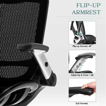 Ergonomic Office Chair with Headrest - GABRYLLY